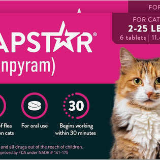 Capstar 11.4 mg Tablets - Kills Fleas and Maggots