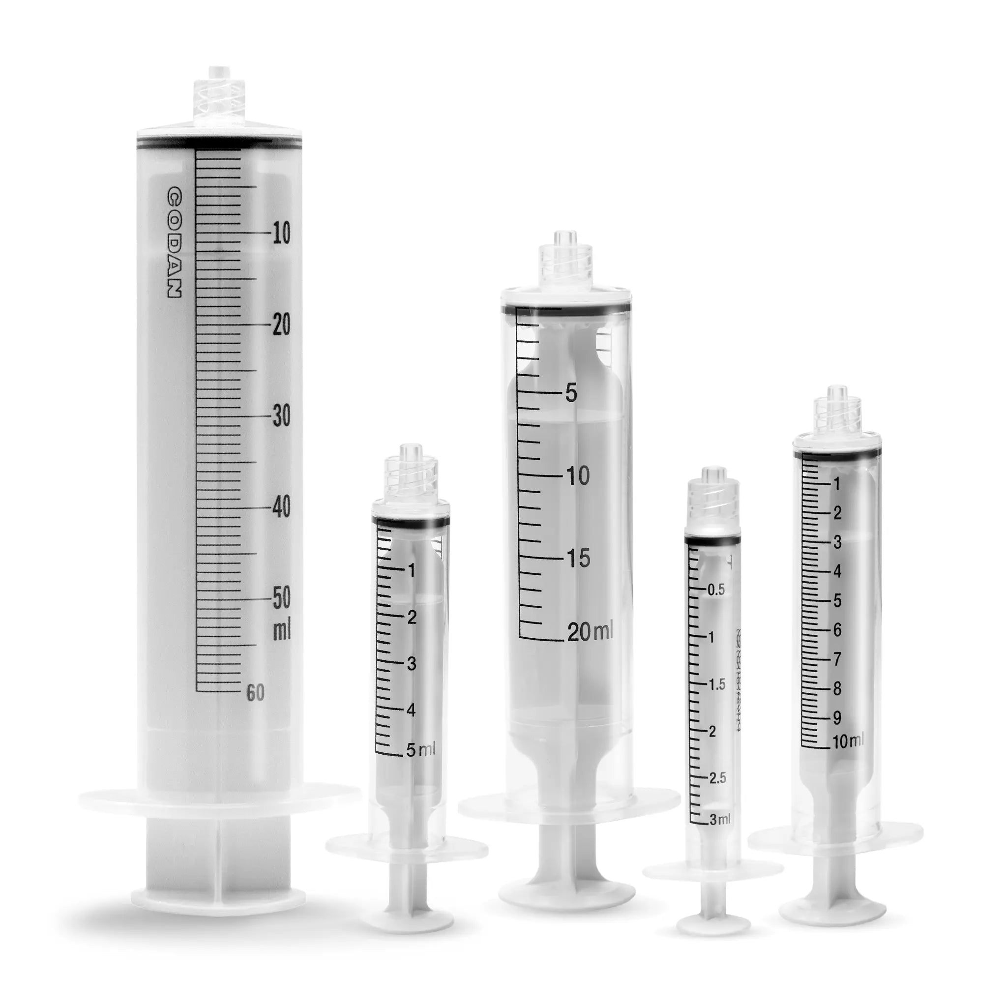 CODAN Luer-Lock O-Ring Syringes