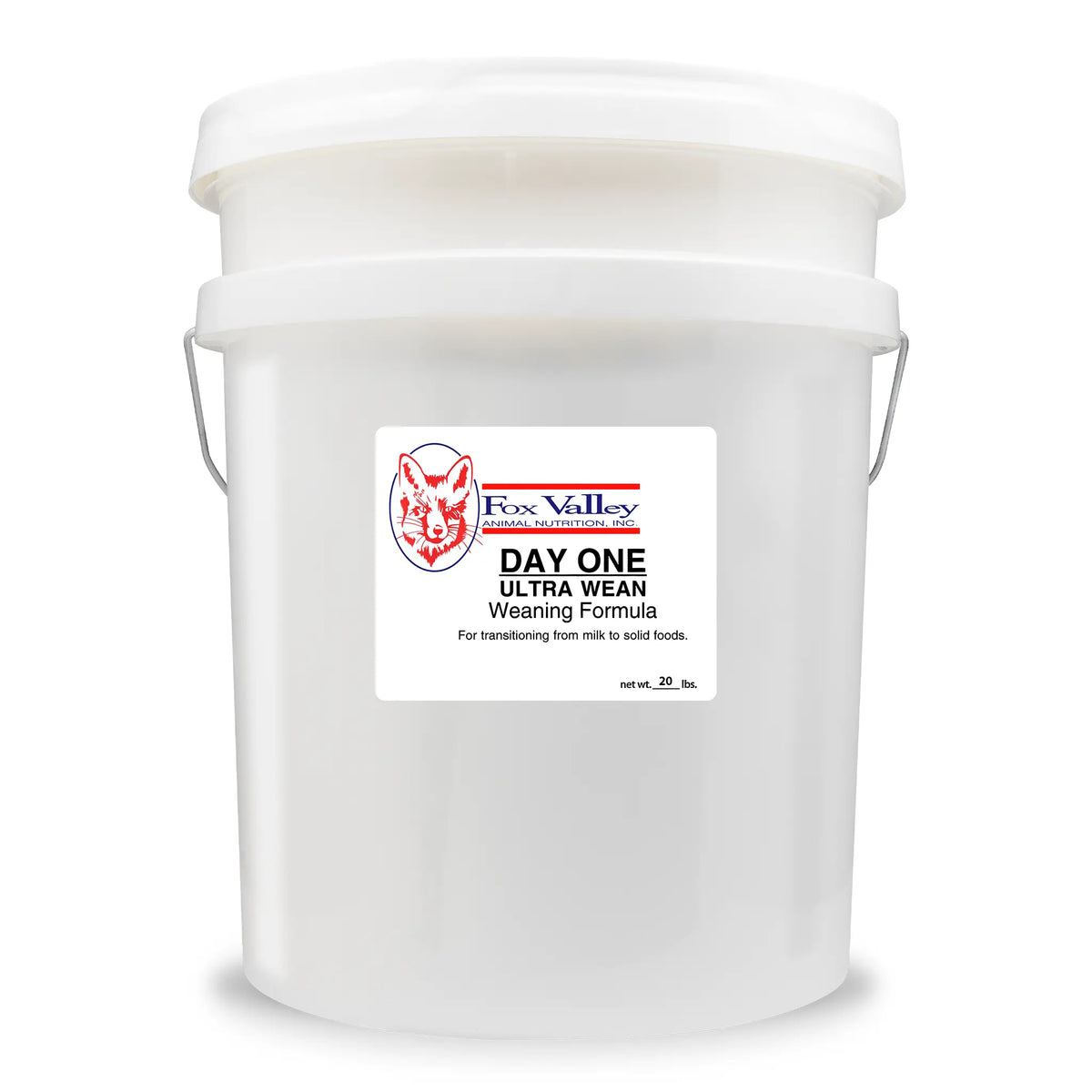 Image of 20 lbs bucket of Fox Valley Ultra Wean.