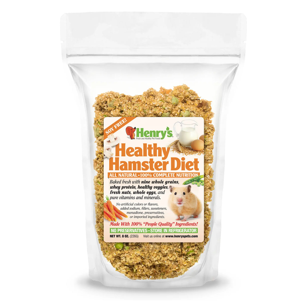Henry's Healthy Hamster Food - All Natural