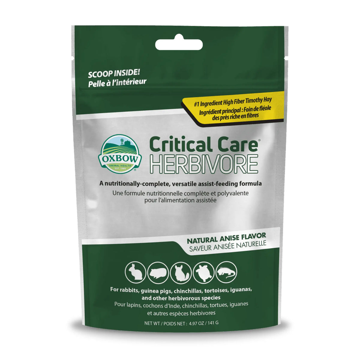 Oxbow Animal Health Critical Care Herbivore - 4.97 oz (141 g