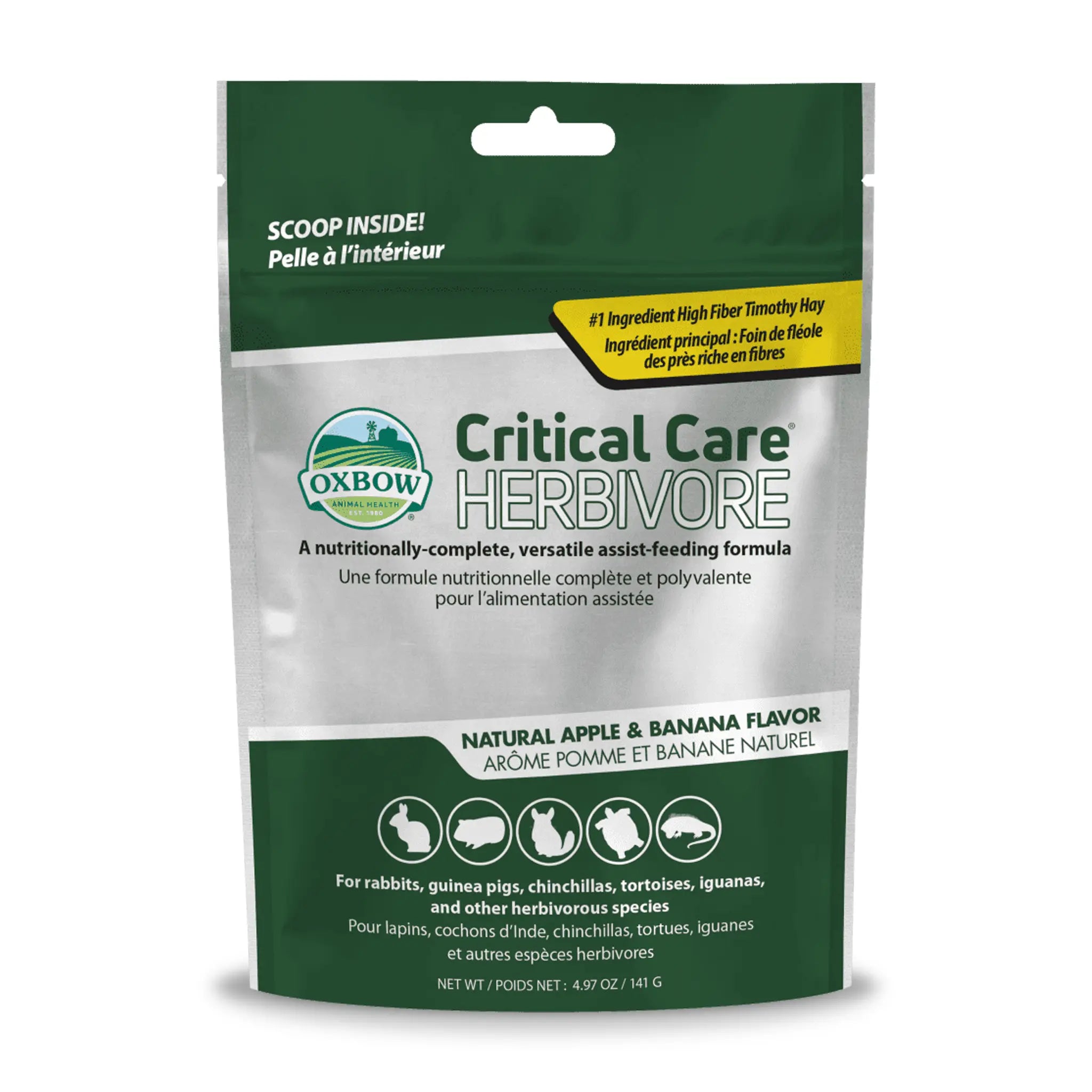 Oxbow Animal Health Critical Care Herbivore - 4.97 oz (141 g)