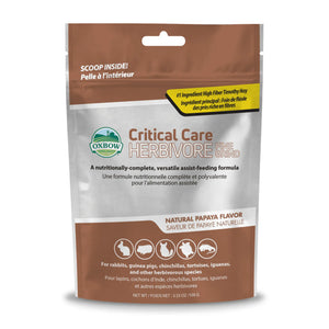 Oxbow Animal Health Critical Care Herbivore Fine Grind - 3.53 oz (100 g)