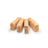 Image of four Hazelnut Stix on a white background.
