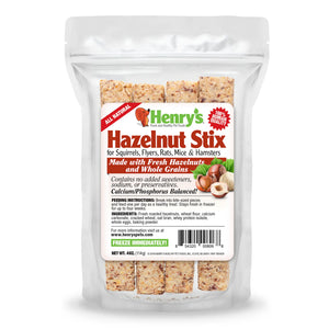 Image of Hazelnut Stix bag on a white background.