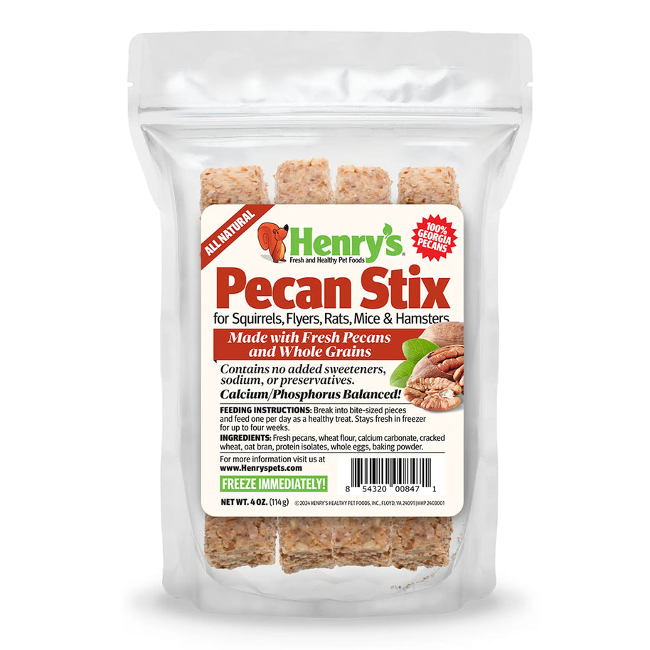 Image of Pecan Stix bag on a white background.