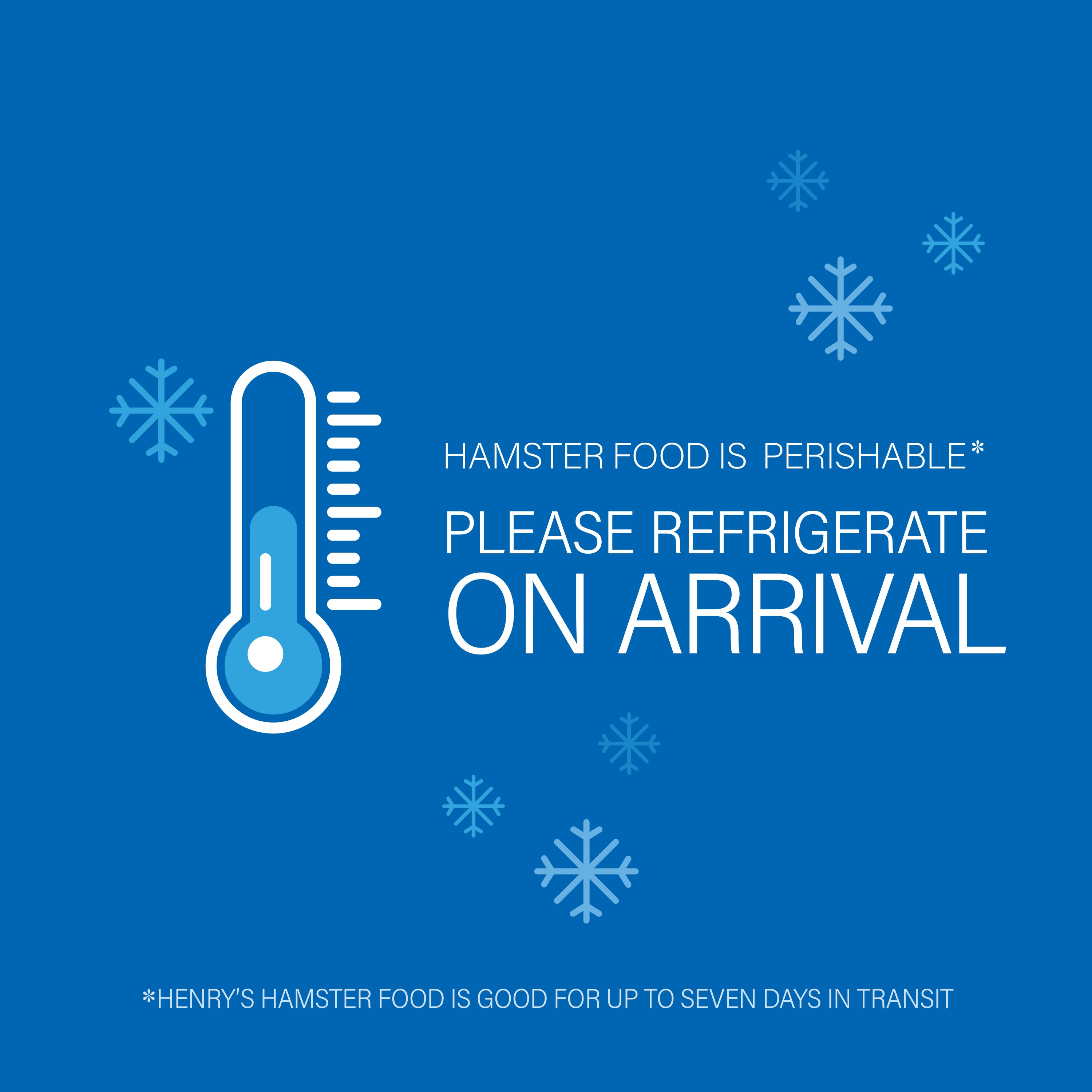 Henry's Healthy Hamster Food - All Natural