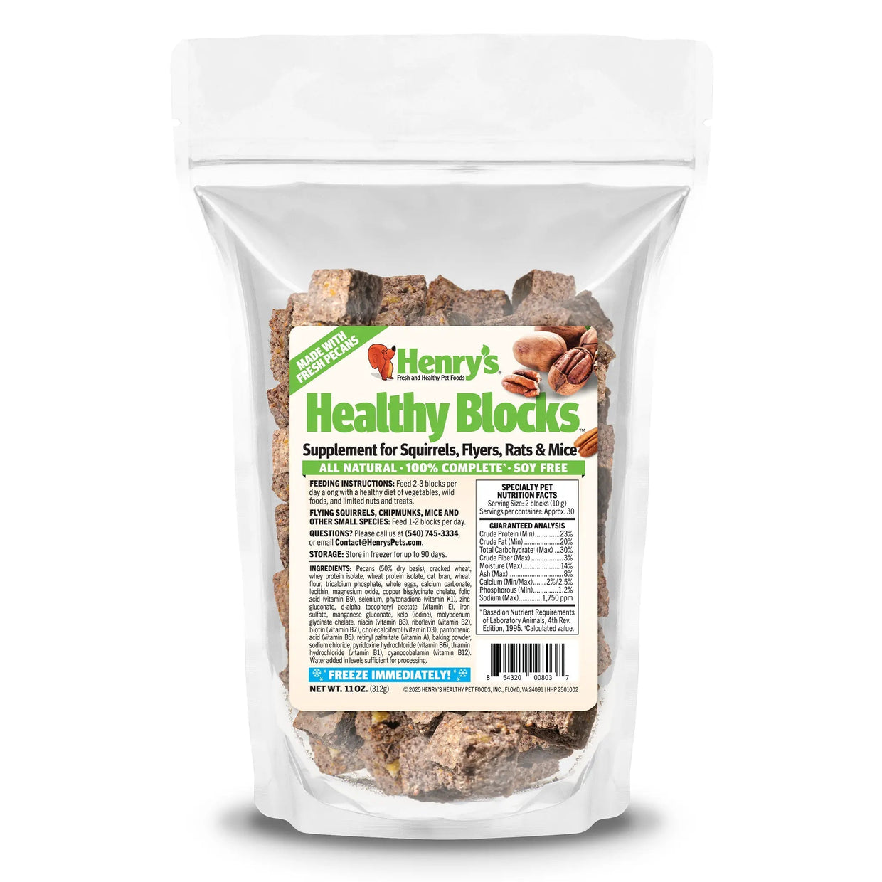 Squirrel Blocks – Henry's Pets