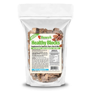 Healthy Blocks - Food for Squirrels, Flyers, Rats and Mice