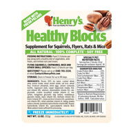 Healthy Blocks - Food for Squirrels, Flyers, Rats and Mice