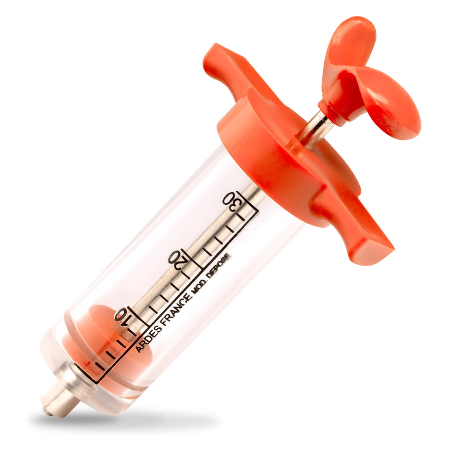 Image of 30 mL Ardes syringe.