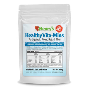 Vita-Mins - Supplement for Squirrels, Flyers, Rats and Mice - 100g
