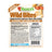 Image of Wild Bites label, including feeding instructions and ingredients list, which can be found further down on this page.