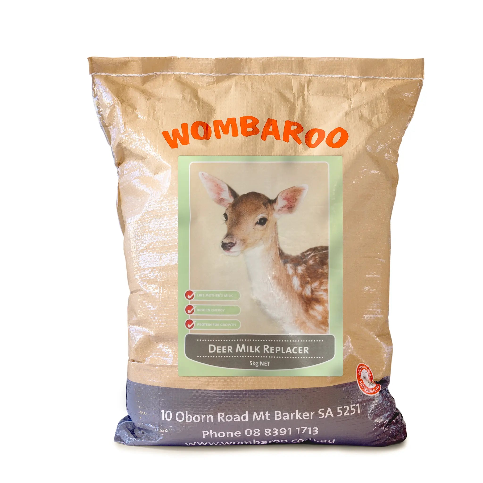Wombaroo Deer Milk for Fawns - 11 lb (5 kg)