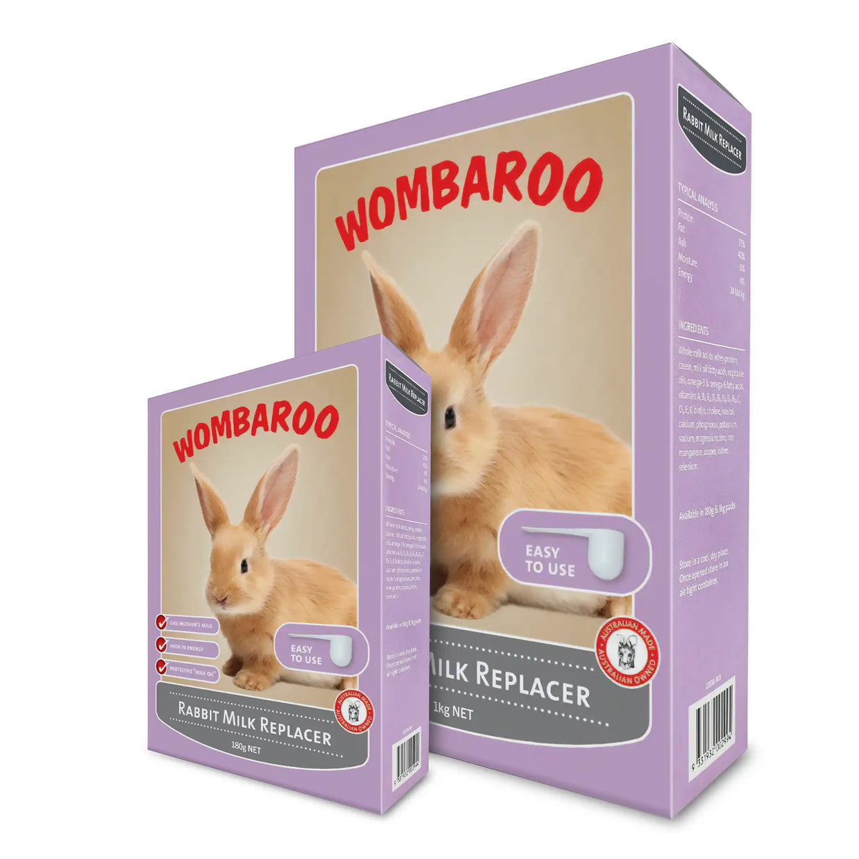 Wombaroo Rabbit Milk Replacer for Baby Bunnies