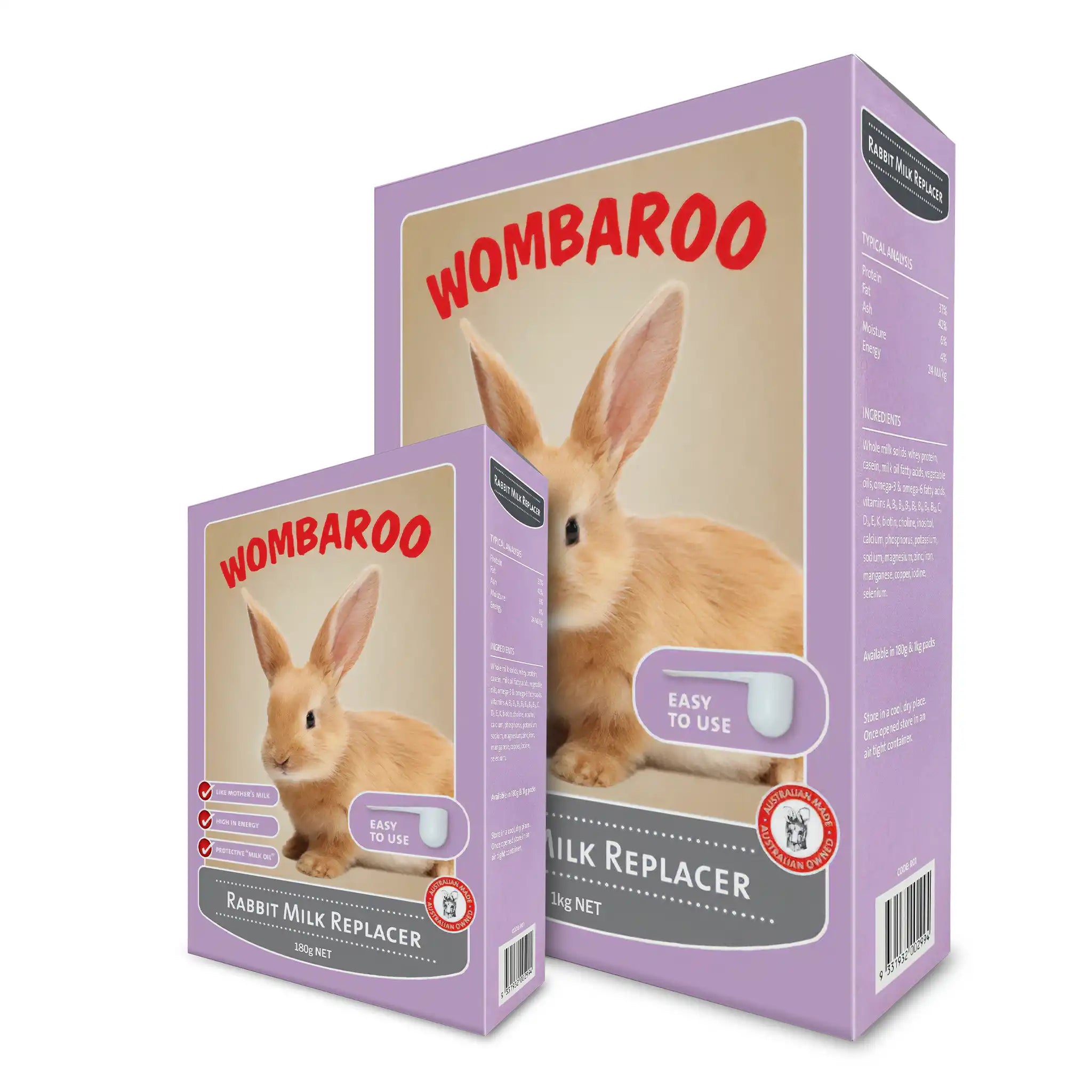 Elizabeth Rabbit Milk Wombaroo Rabbit Milk | Henry's Pets