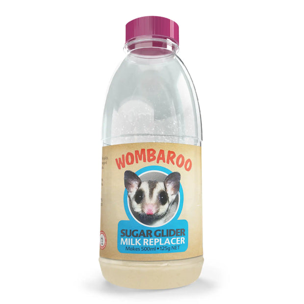 Image of 125 g jar of Wombaroo Sugar Glider Milk Replacer
