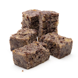 Image of 5 Walnut Blocks on a white background.